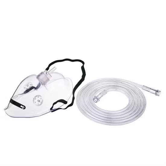 Заводская одноразовая медицинская кислородная маска, одобренная CE и ISO