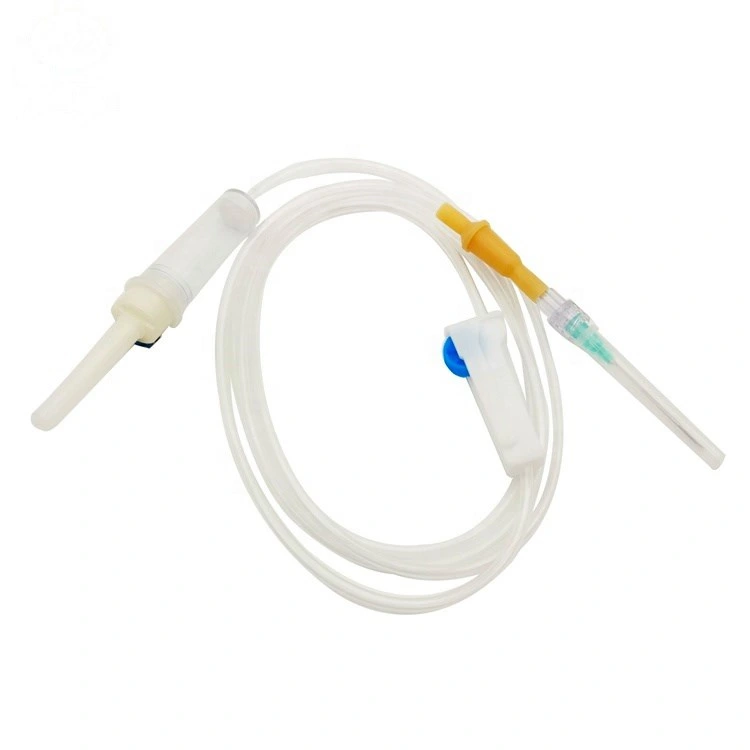 Disposable Transfusion Set IV Infusion Set with Needle System for Solution Infusion