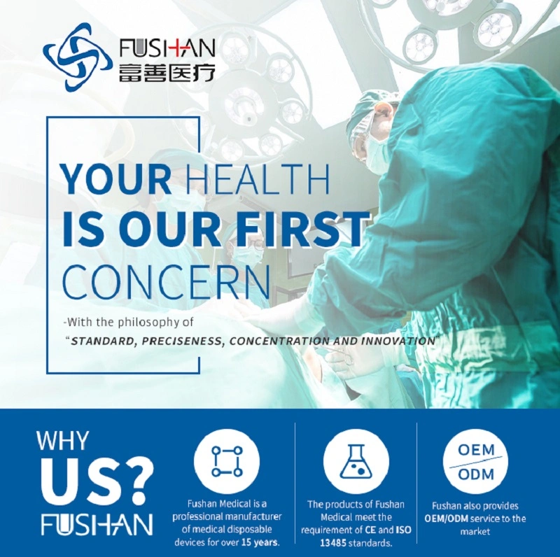 Disposable Plastic Needle Free Connector Fushan Medical with CE and ISO Certificate Vascular Access Series