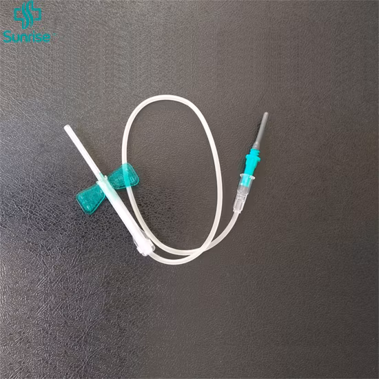 Одноразовая игла для инъекций-бабочек Aiguille Infusion Scalp Vein Set для переливания