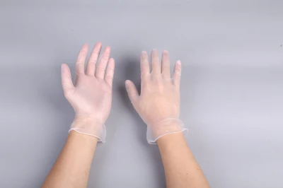 Перчатки ПВХ Одноразовые виниловые бытовые перчатки для медицинских осмотров